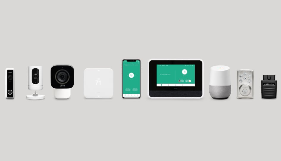 Vivint home security product line in Duluth